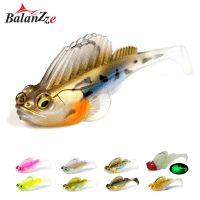 Balanzze Carp Fishing Lure Soft Bait 7g 10g 14g Mudskipper Dark Sleeper Swim Bait Shad Perch Swimbaits Wobblers Fishing TackleLures Baits