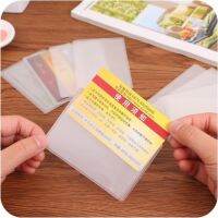 ID Card Sleeve,Transparent Matte Anti-Magnetic ID Card Sleeve