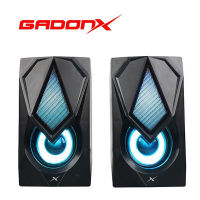 GADONX USB Speaker ลำโพง คู่มีไฟ สวยเสียงดี SG-119