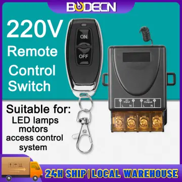 Wireless RF Remote Control ON/OFF Switch