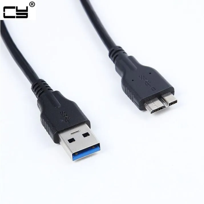 1pcs Short 10cm 100cm 5Gbps USB 3.0 A Male To Micro B Male Plug 10 Pin ...