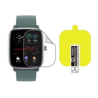 □✁ 5 sztuk miękka TPU przezroczysta folia ochronna dla Amazfit GTS 1/2/2e GTS2e GTS2 Mini zegarek zabezpieczenie ekranu Smartwatch ochrony