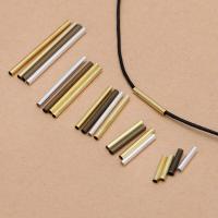 100pcs/lot 10 20 30mm Brass Tube Charms DIY Jewelry Making Supply Accessories Part For Necklace Handmade Component Connector 211 DIY accessories and o