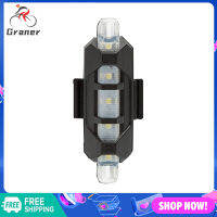 Granerกันน้ำส่วนท้ายจักรยานไฟLED USB Rechargeable Nightขี่จักรยานโคมไฟรักษาความปลอดภัย