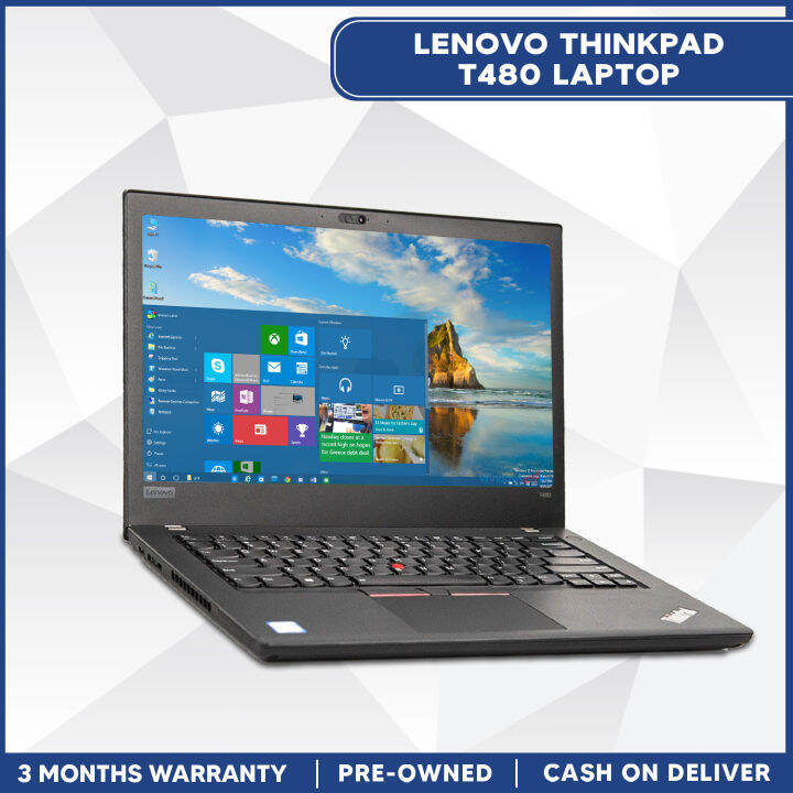 Lenovo ThinkPad T480 Touchscreen Notebook Laptop | i5-8th 8GB 256GB SSD ...