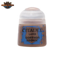 [พร้อมส่ง] Citadel : LAYER : GORTHOR BROWN (12ML) สีอะคริลิคสำหรับทาโมเดล