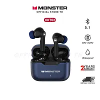 Monster XKT02 TWS ชุดหูฟังหูฟังบลูทูธ ไร้สายหูฟังขนาดเล็ก TWS 5.1 หูฟังซับวูฟเฟอร์ HIFI ความต้านทานสูง หูฟังสำหรับเล่นเกม