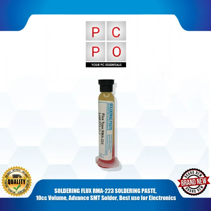 SOLDERING FLUX RMA223 SOLDERING PASTE, 10cc/ 10ml, Advance SMT