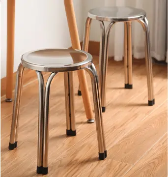 Steel round best sale chair price