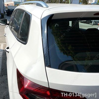 ☸✾☋ gsger Janela Traseira Side Spoiler para Skoda Karoq ABS Canard Splitter Substituição Peças Exteriores