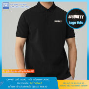 AOTHUNAZ - Áo thun đồng phục bảo vệ thêu logo SECURITY