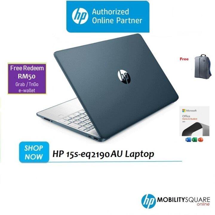 HP 15seq2190AU Laptop * Redeem RM50 TnGo wallet Bundled Home