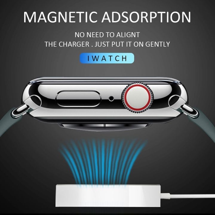 suitable-for-apple-watch-charger-portable-mini-wireless-magnetic-absorption-usb-charging-base-round-coil