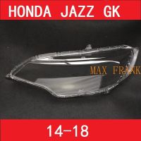 FOR HONDA JAZZ GK ( 14 15 16 17 18 ) HEADLAMP COVER HEADLIGHT COVER LENS HEAD LAMP COVERเลนส์ไฟหน้า พลาสติกครอบเลนส์ไฟหน้า ฝาครอบไฟหน้า ไฟหน้ารถยนต์ เลนส์ฝาครอบไฟหน้า