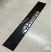 สติ๊กเกอร์* ช่วยบังแดดติดหน้ารถ Toyota แบบที่ 15 เป็นงานตัดคอม  ( ขนาด 20 x 140 cm ) ราคาต่อแผ่น