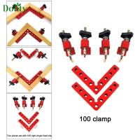 Dolity 90องศา Clamps การวางตำแหน่งมุมขวาของช่างไม้เครื่องมือหนีบ