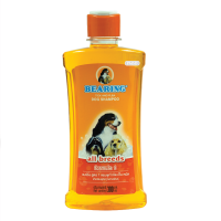 BEARING Dog Shampoo-All Breeds แชมพูกำจัดเห็บหมัดสำหรับสุนัขทุกสายพันธุ์ (ส้ม) 150 ML.