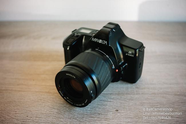 ขายกล้องฟิล์ม-minolta-a3700i-serial-22114536-พร้อมเลนส์-minolta-80-200mm