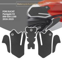 1 Set Motorcycle Non-slip Side Fuel Tank Stickers Waterproof Pad For Ducati Panigale V2 899 959 1199 1299 2016-2019 Accessories