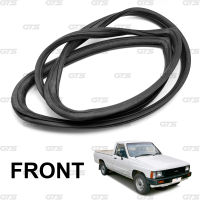 iBarod ยางกระจกหน้ารถ ยางกระจก ด้านหน้า สีดำ สำหรับ Toyota Hilux 4-Runner LN50 Pickup ปี 1984-1988