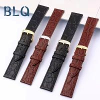 Suitable For Jialan Strap Genuine Leather Men Women 13 18 20mm Magnificent Ultra-Thin Watch Belt Crocodile Pattern