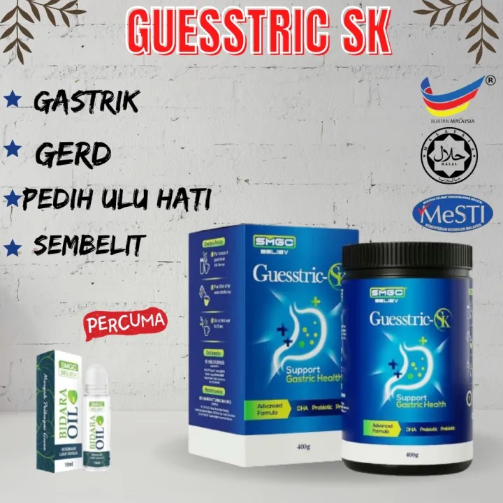 SALE ! Guesstric SK Rawatan Gastrik Angin Gerd Dengan Dha Prebiotic