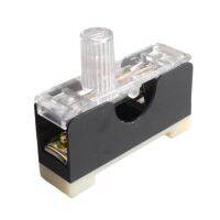 【YF】 35MM DIN Rail 6x30mm glass fuse holder Single guide box with 10A