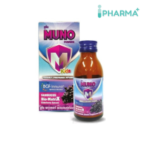 Muno Powder Kids (Elderberry Extract) มูโน พาวเดอร์ ผลิตภัณฑ์เสริมอาหาร วิตามิน  สำหรับเด็ก  (IP)