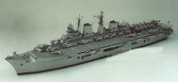 1:400กระดาษรุ่น British Aircraft Carrier Invincible