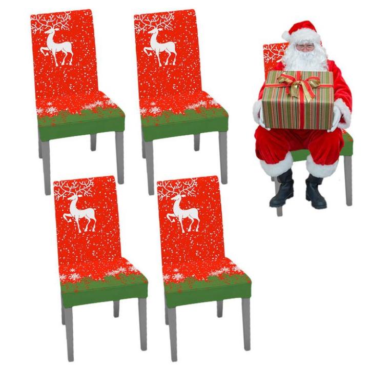 christmas-chair-covers-elk-holiday-chair-back-covers-christmas-dining-room-chair-covers-set-of-4-home-kitchen-dining-room-decor-red-kind