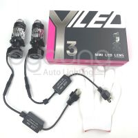 Y3 Double  H4 LED Headlight Bulb Canbus Auto H4 9003/HB2 Mini Projector  High Low Beam 120W Super Bright Headlamp L/RHD