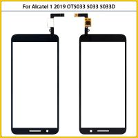 สำหรับ Alcatel 1 2019 OT5033 5033 5033D 5033X 5033Y 5033A แผงกระจกหน้าเซ็นเซอร์ดิจิไทเซอร์หน้าจอสัมผัส5033J เลนส์เปลี่ยน