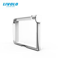 Livolo C9 Waterproof Socket Cover Wall Socket Box US Plastic Electric Plug Protection Bathroom 45x67.5mm