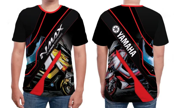 Yamaha NMax T-Shirt Full Sublimation | Lazada PH