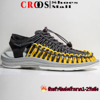 Croos【 2-3 วันรับสินค้าเลย】?รองเท้าสาน?KENENสไตล์ลำลองผู้ชายผู้หญิงรองเท้าแตะชายหาดรองเท้าแตะมีสายคาดขนาดพิเศษ