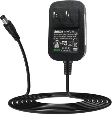 The 9V power adapter is compatible with/replaces Korg AX1500G for a variety of effects Selection US EU UK PLUG