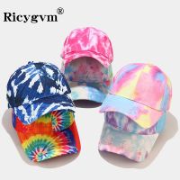 Colorful Tie Dye Baseball Cap For Men Women Graffiti Hip Hop Bonnet Outdoor Golf Sports Cotton Sun Hat Fashion Adjustable Visors Towels