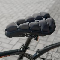 Bicycle Seat Cover Bicycle Riding Inflatable TPU Airbags Seat Cushion Mountain Bike Universal Accessories Bicycle Seat Cushion Saddle Covers