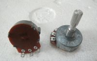 ✈♣♞ Japan ALPS 313N single 20KB potentiometer handle length 25MM hole 7.7MM switch