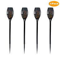 2-8pcs Solar Flame Flickering Garden LED light IP65 outdoor solar tiki torch light Spotlights Landscape Decoration led Lamp