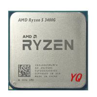 AMD Ryzen 5 3400กรัม R5 3400กรัม3.7 GHz Quad-Core แปด-Thread 65W เครื่องประมวลผลซีพียู YD3400C5M4MFH ซ็อกเก็ต AM4 Gubeng