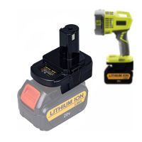 {: 》》อะแดปเตอร์แปลงยูเอสบีแบตเตอรี่ DM18RL ที่ DM20ROB สำหรับ RYOBI Convert สำหรับ DEWALT 20V สำหรับ Milwaukee M &amp; 18สำหรับ RYOBI 18V ตัวแปลงแบตเตอรี่