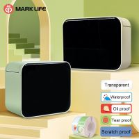 Marklife P15 Thermal Label Printer HD Mini Photo Bluetooth Wireless Sticker Roll Feed   for IOS Android Paper Supplie Fax Paper Rolls