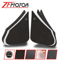 รถจักรยานยนต์ Anti Slip Tank Pad Protector สติกเกอร์ด้านข้างแก๊สเข่า Traction Pads สำหรับ Yamaha R3 2015 2016 2017 YZF-R3