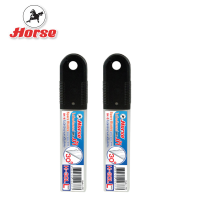 Horse ใบมีดคัตเตอร์ SIZE S 30องศา ตราม้า บรรจุ 6ใบ/หลอด