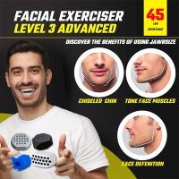 【YF】❄⊕  Jawline Exerciser Silicone Facial Jaw Muscle Trainer Face Masseter Stress Chew Lifting