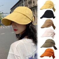 Foldable Bucket Visor for Female / Outdoor Fishing Sunscreen Cotton Cap / Anti-UV Wide Brim Lady Sun Hat