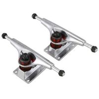 NEW-5 Inches Independent Skateboard Trucks Good Quality Aluminum Alloy Truck Carbon Steel Hollow Skate Trucks