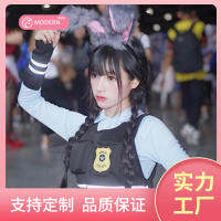 ยิงจริงเมืองสัตว์บ้า cos judy จูดี้กระต่าย cos เสื้อผ้ามนุษย์ cosplay นิทรรศการเสื้อผ้าเต็มรูปแบบ