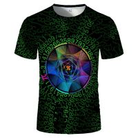 Summer Fashion Personality π graphic t shirts 3D Casual Hip Hop Street Trend Printing Tees Comfortable O-neck Mens t-shirt Tops